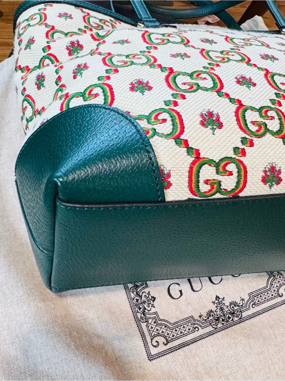 Gucci 100 Ophidia Shopping Tote Limited Edition Canvas Medium - Picture 11 of 16